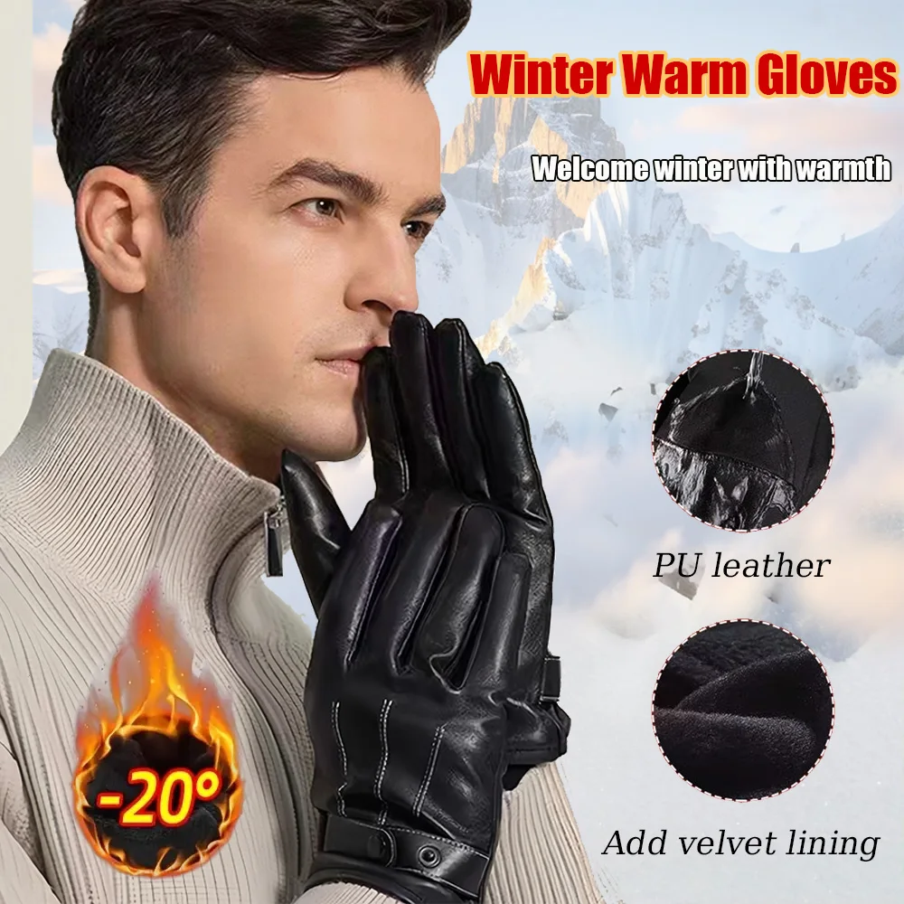 Winter Warm Full Fingers Water - Ski Glove Waterproof recension och pris