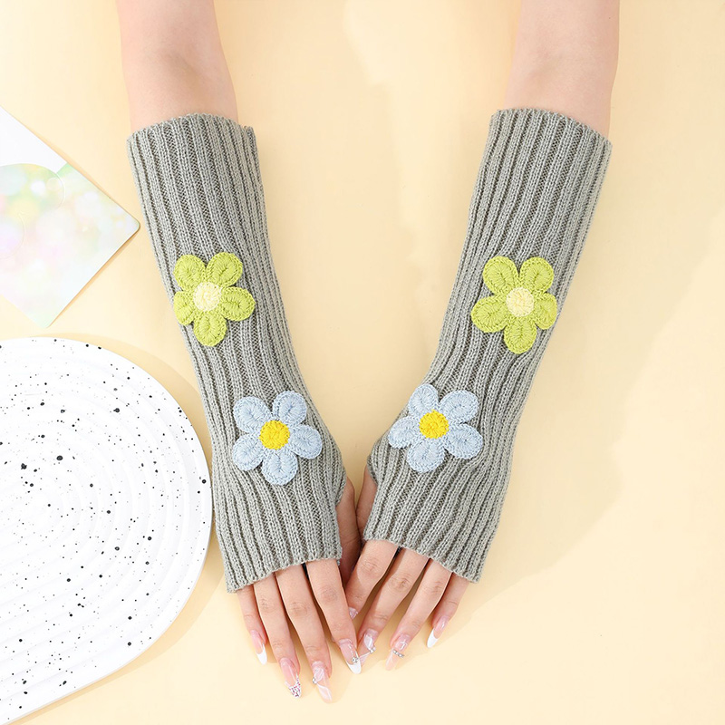 Y2k Accessories Sweet Pink Flo - Fingerless Glove Knit recension och pris