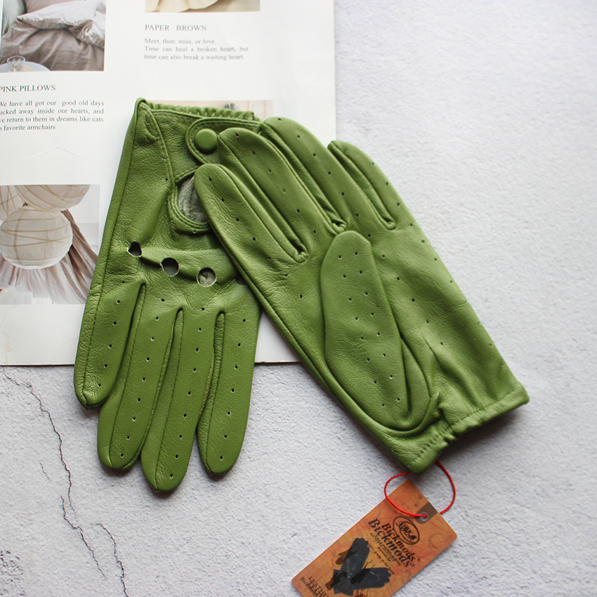 Women's Summer Full Finger Lea - Leather Driving Glove recension och pris