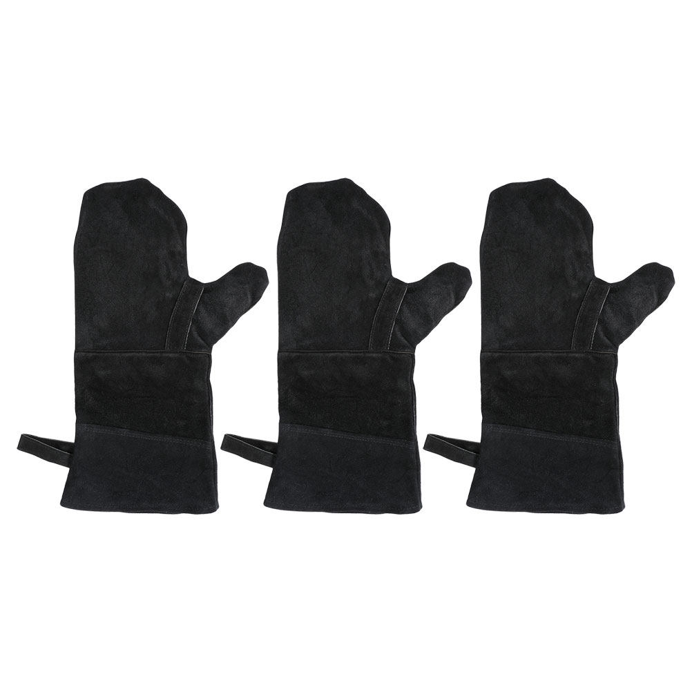 3Pcs Black Heat Resistant Oven - Heat Resistant Glove recension och pris