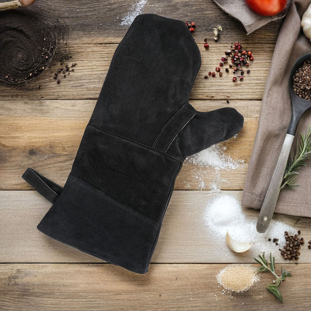 3Pcs Black Heat Resistant Oven - Heat Resistant Glove recension och pris