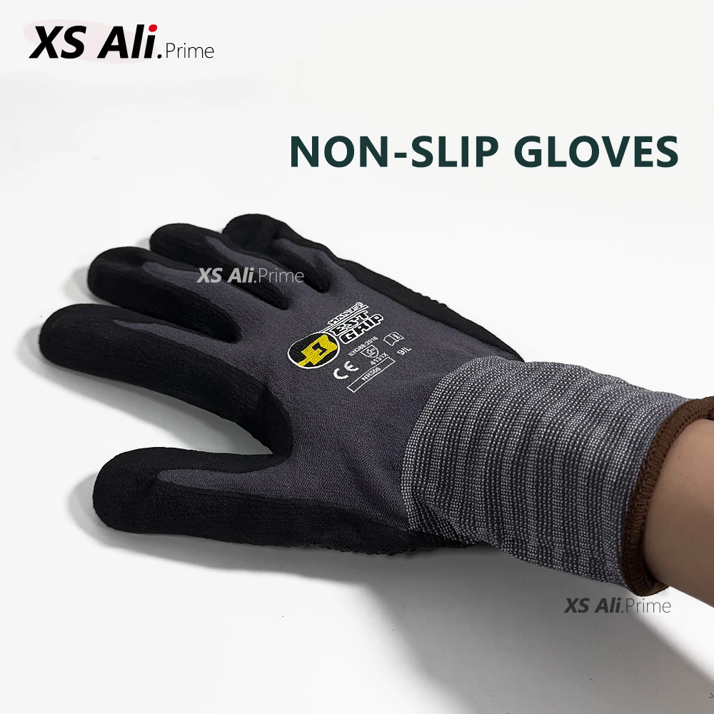 1/10 Pairs Foam Nitrile Gloves - Nitrile Mechanic Glove recension och pris
