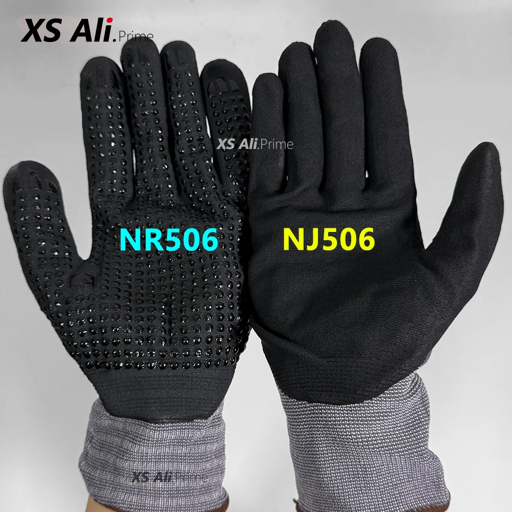 1/10 Pairs Foam Nitrile Gloves - Nitrile Mechanic Glove recension och pris