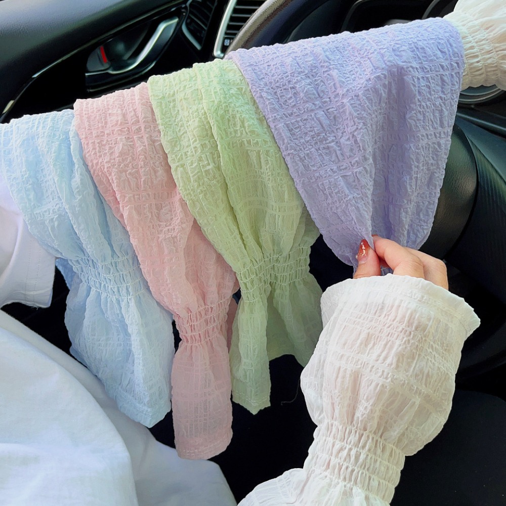 Summer Outdoor Lace Mesh Sun P - Fingerless Glove Knit recension och pris