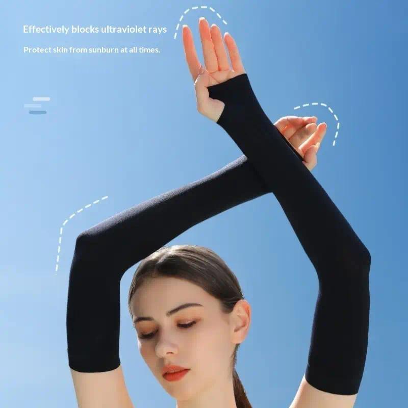 3 Pairs Ice Sleeves Stylish Si - Fingerless Glove Knit recension och pris