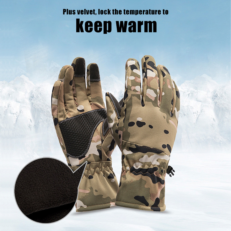Tactics Outdoors Camouflage Hu - Ski Glove Waterproof recension och pris