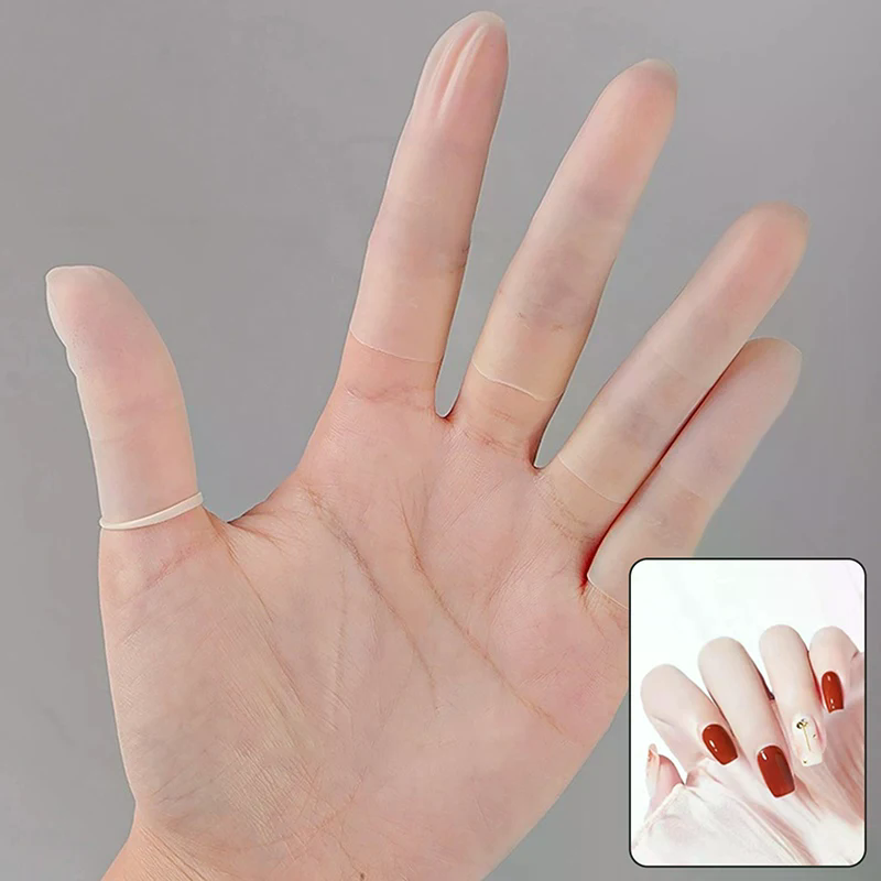 100/200PCS Nail Art Finger Pro - Latex Disposable Glove recension och pris
