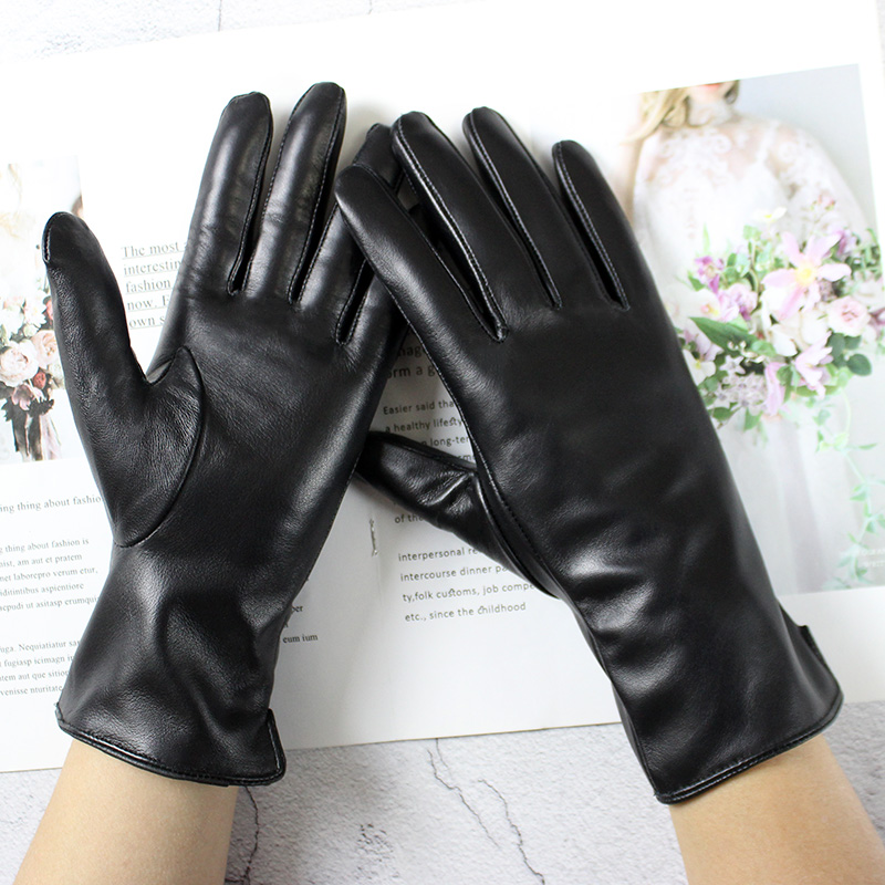 Women's Color Sheepskin Leathe - Leather Driving Glove recension och pris