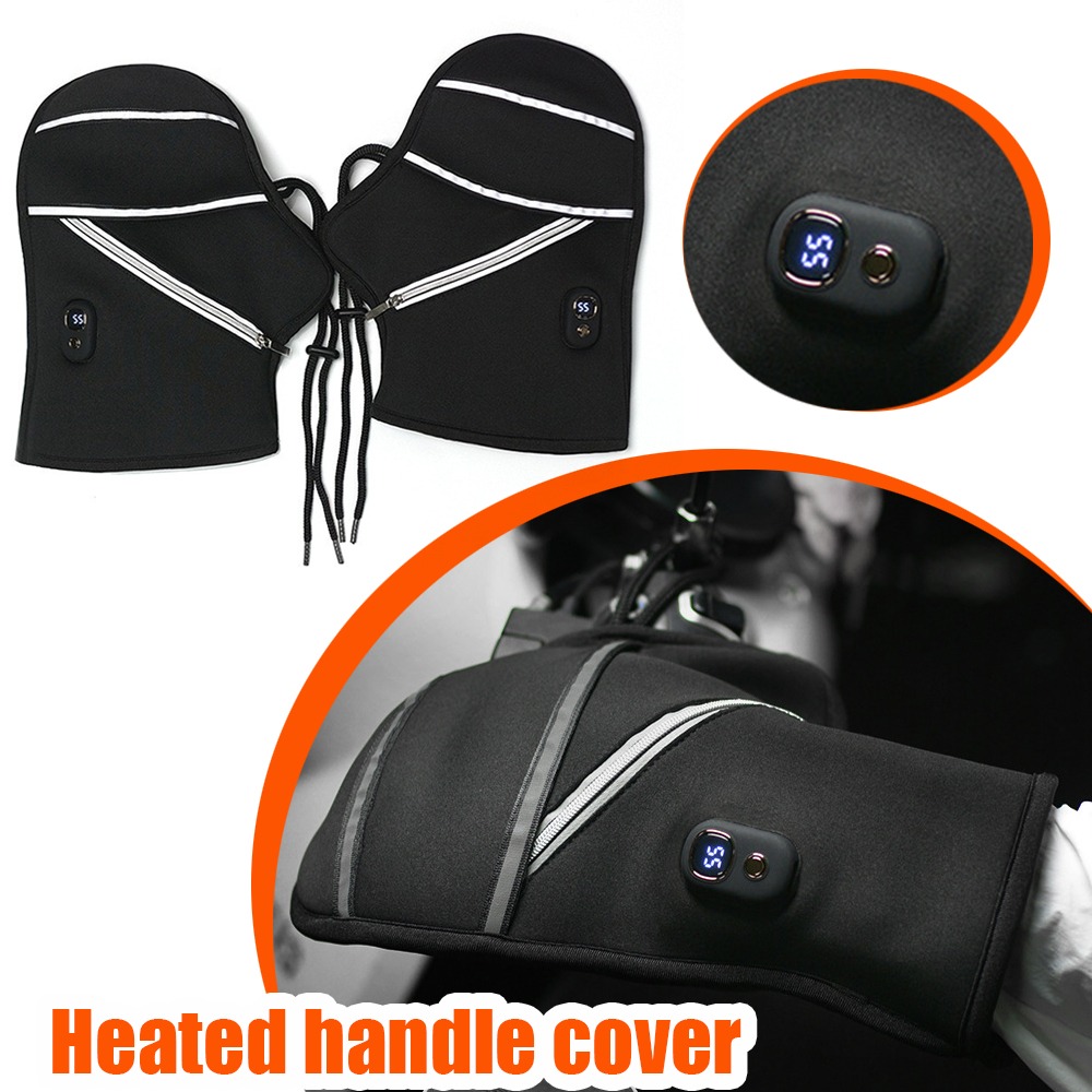 Motorcycle Handlebar Covers Wi - Heat Resistant Glove recension och pris
