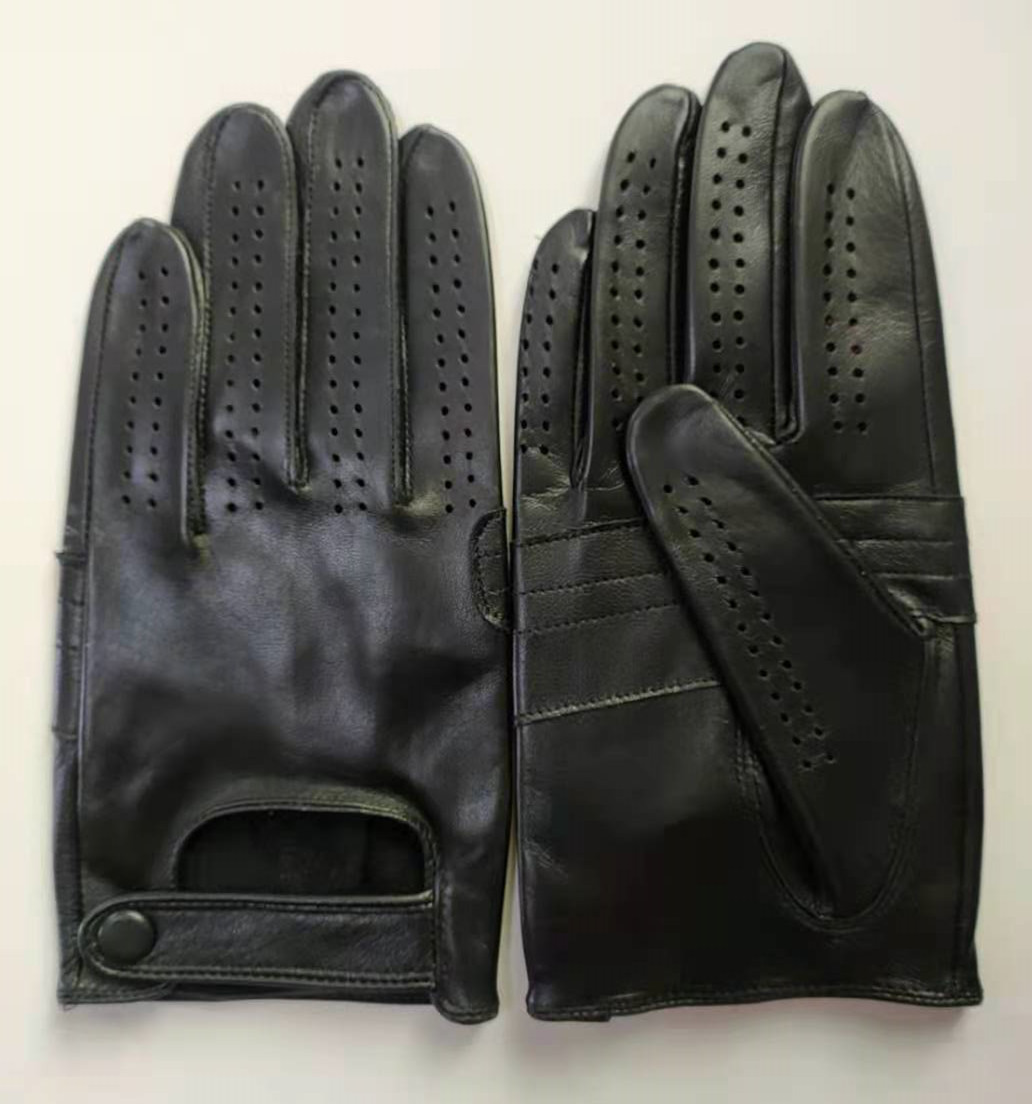 Men's Fashion Genuine Leather  - Leather Driving Glove recension och pris